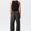 Nebula Mid Rise Loose Barrel Unisex Jeans – Chelsea Black – Black Nebula Mid Rise Loose Barrel Unisex Jeans – Chelsea Black – Black
