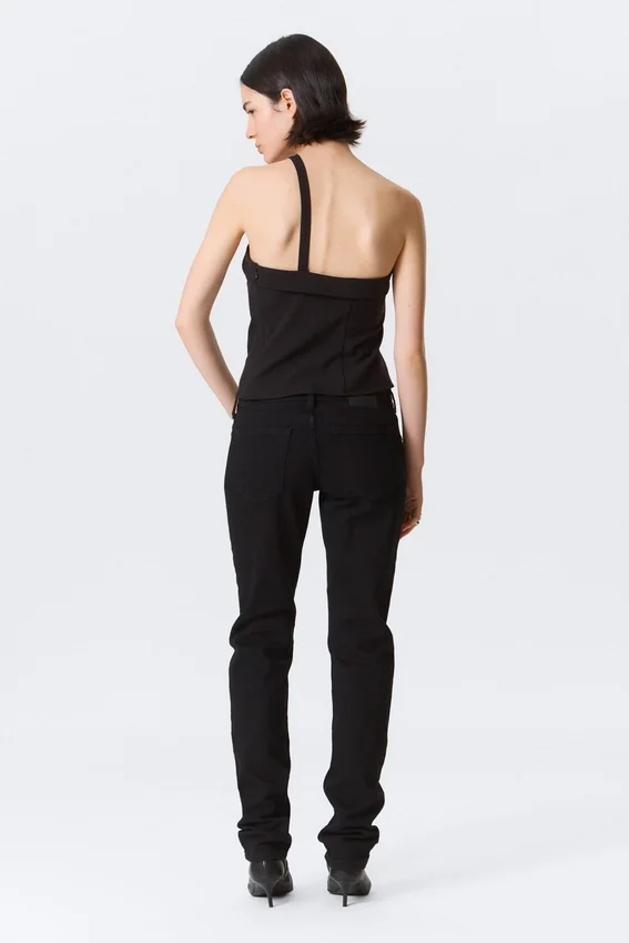 Neptune Low Rise Slim Straight Leg Jeans – Black Rinse – Black Neptune Low Rise Slim Straight Leg Jeans – Black Rinse – Black