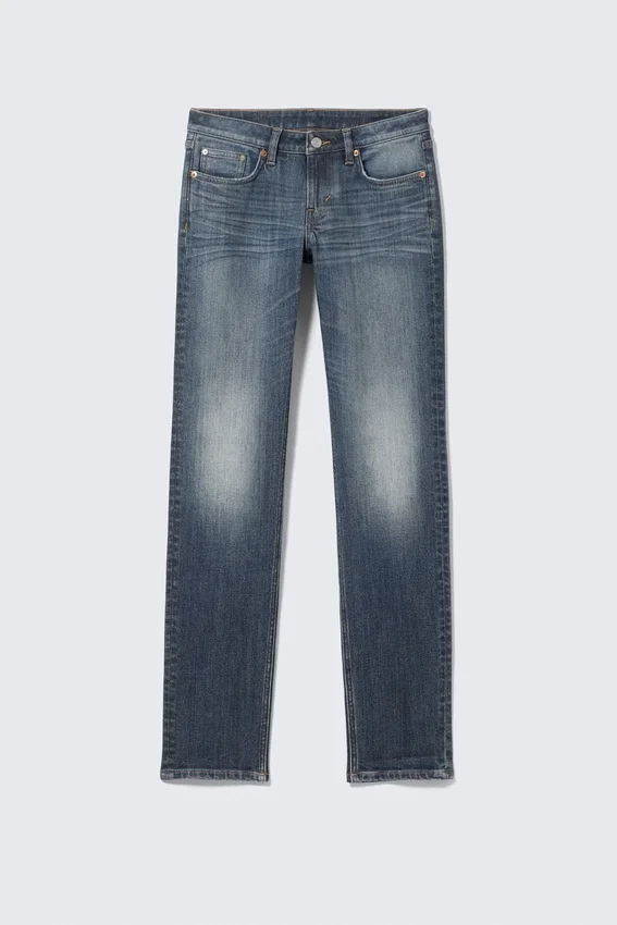 Neptune Low Rise Slim Straight Leg Jeans – Blue Hymn – Medium Blue Neptune Low Rise Slim Straight Leg Jeans – Blue Hymn – Medium Blue