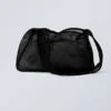Net Shoulder Bag – Black Net Shoulder Bag – Black