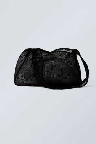 Net Shoulder Bag – Black