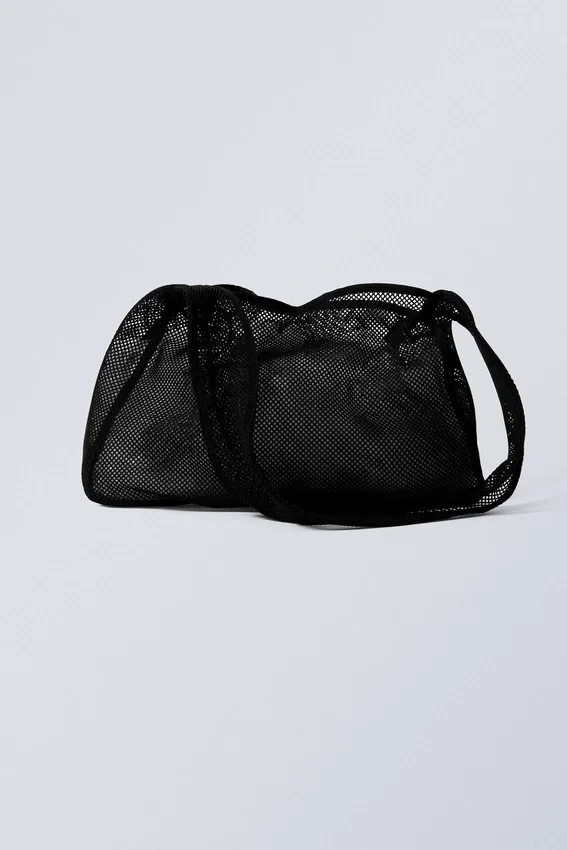 Net Shoulder Bag – Black Net Shoulder Bag – Black