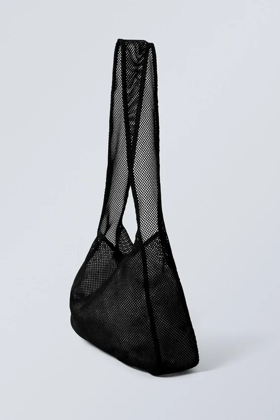 Net Shoulder Bag – Black Net Shoulder Bag – Black