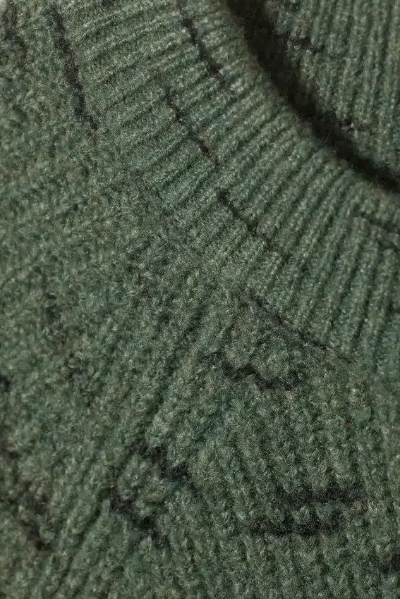 Norman Relaxed Raglan Sweater – Dusty Green Norman Relaxed Raglan Sweater – Dusty Green