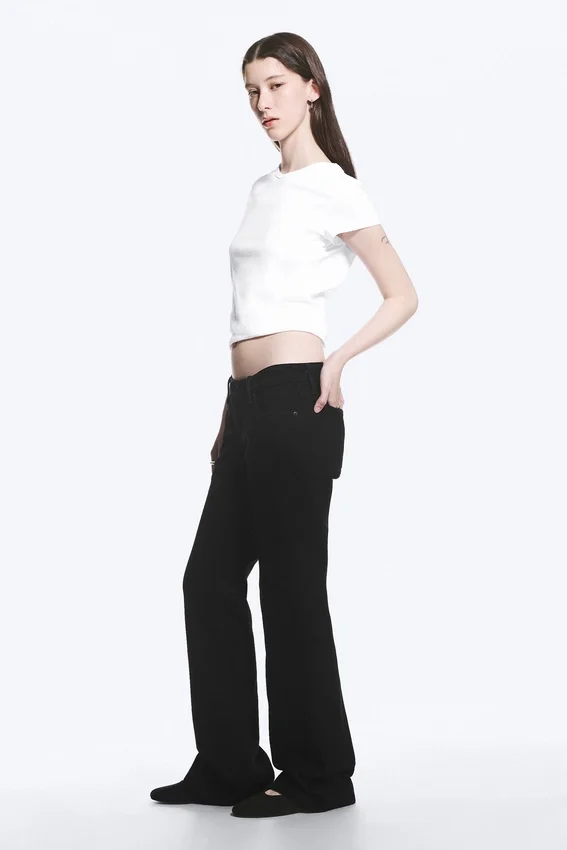 Nova Low Rise Slim Bootcut Jeans – Black Rinse – Black Nova Low Rise Slim Bootcut Jeans – Black Rinse – Black