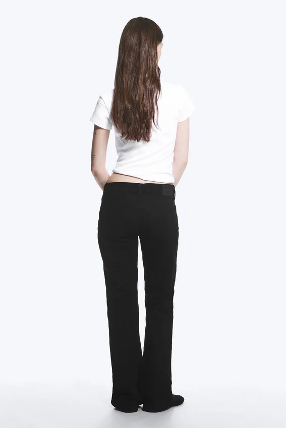 Nova Low Rise Slim Bootcut Jeans – Black Rinse – Black Nova Low Rise Slim Bootcut Jeans – Black Rinse – Black