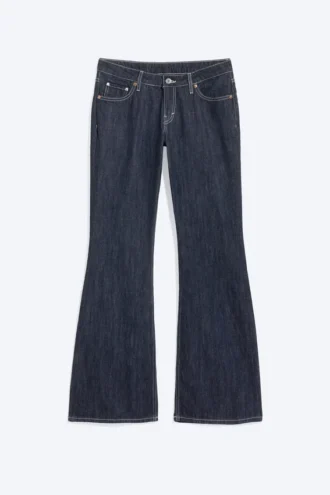 Nova Low Rise Slim Bootcut Jeans – Blue Rinse – Dark Blue