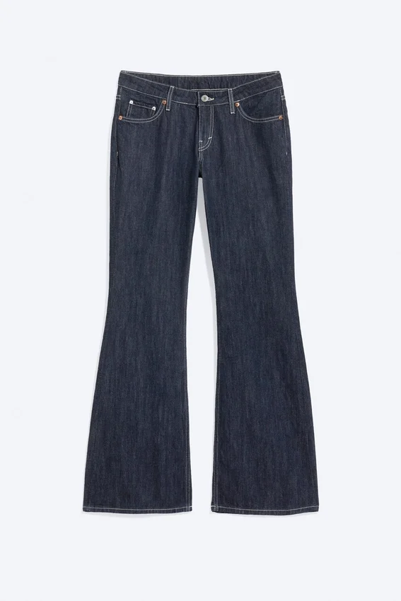 Nova Low Rise Slim Bootcut Jeans – Blue Rinse – Dark Blue Nova Low Rise Slim Bootcut Jeans – Blue Rinse – Dark Blue