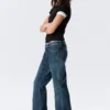 Nova Low Rise Slim Bootcut Jeans – Deep Sea Blue – Dark Blue Nova Low Rise Slim Bootcut Jeans – Deep Sea Blue – Dark Blue