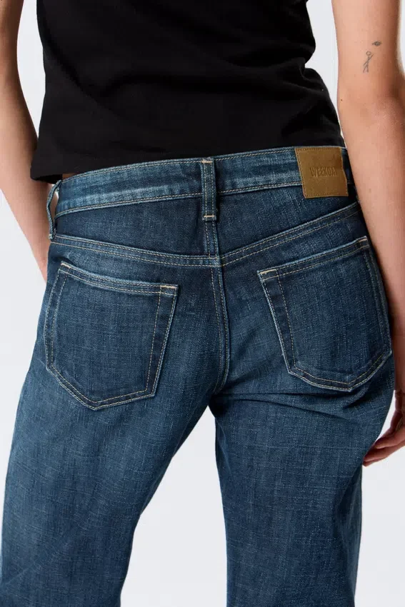 Nova Low Rise Slim Bootcut Jeans – Deep Sea Blue – Dark Blue Nova Low Rise Slim Bootcut Jeans – Deep Sea Blue – Dark Blue