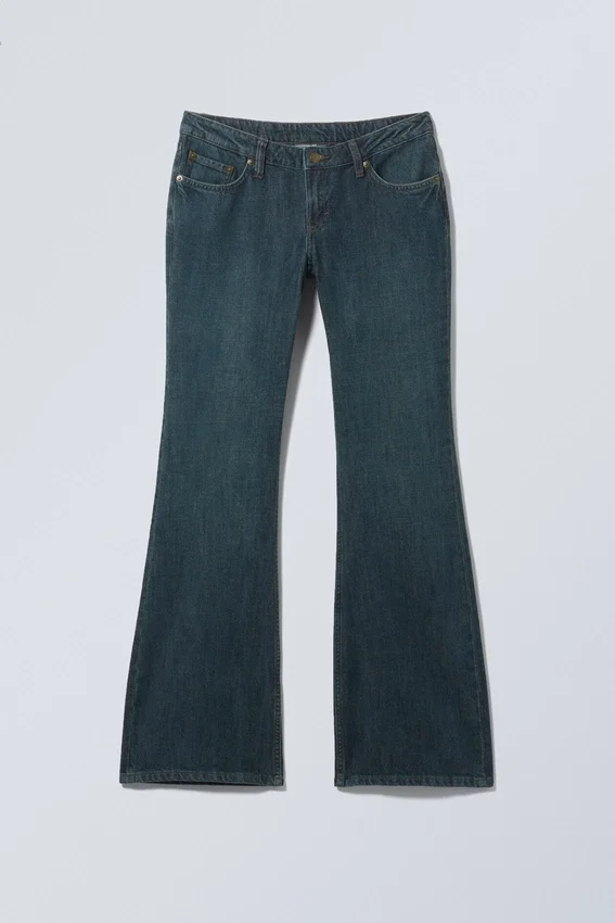 Nova Low Rise Slim Bootcut Jeans – Lake Blue – Medium Blue Nova Low Rise Slim Bootcut Jeans – Lake Blue – Medium Blue