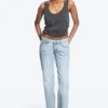 Nova Low Rise Slim Bootcut Jeans – Lip Blue – Light Blue Nova Low Rise Slim Bootcut Jeans – Lip Blue – Light Blue