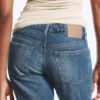 Nova Low Rise Slim Bootcut Jeans – Mine Blue – Medium Blue