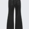 Nova Twist Low Rise Slim Bootcut Leg Jeans – Black Coating – Black Nova Twist Low Rise Slim Bootcut Leg Jeans – Black Coating – Black