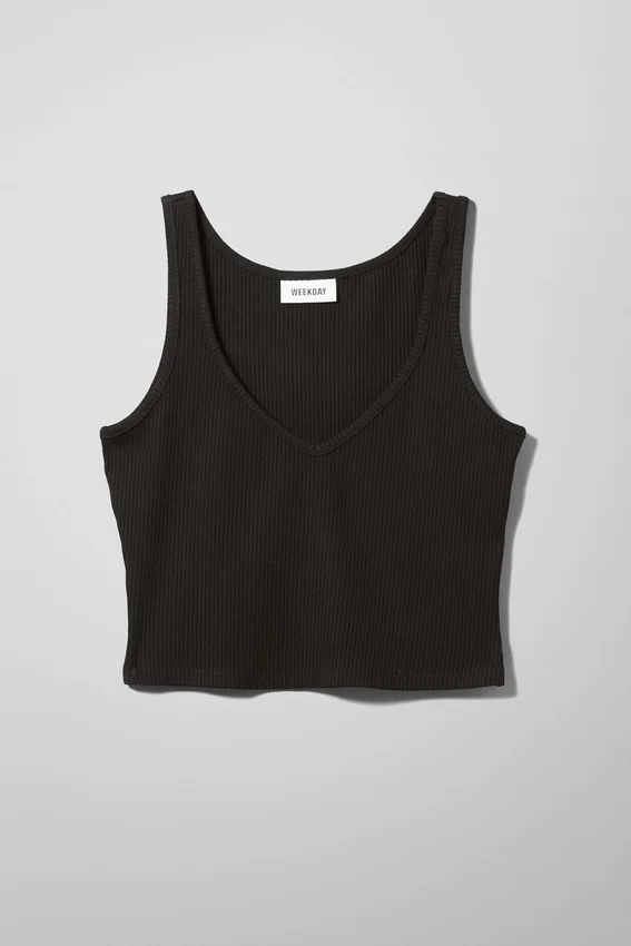 Novella Singlet – Black Novella Singlet – Black