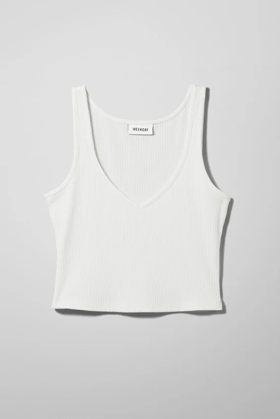 Novella Singlet – White Novella Singlet – White