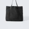 Nylon Tote Bag – Black Nylon Tote Bag – Black