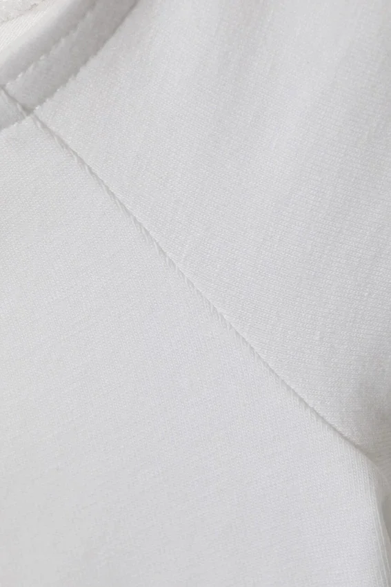 Off Shoulder T-Shirt – White Off Shoulder T-Shirt – White