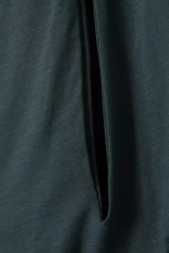 One-Shoulder Cut-Out Top – Petrol