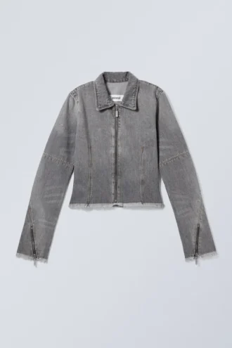 Ontario Denim Zip Jacket – Eleven Grey