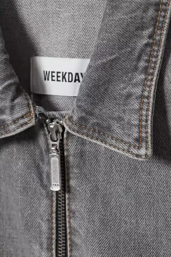 Ontario Denim Zip Jacket – Eleven Grey Ontario Denim Zip Jacket – Eleven Grey