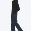Orbit Mid Rise Regular Straight Jeans – Blue Rinse