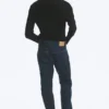 Orbit Mid Rise Regular Straight Jeans – Blue Rinse