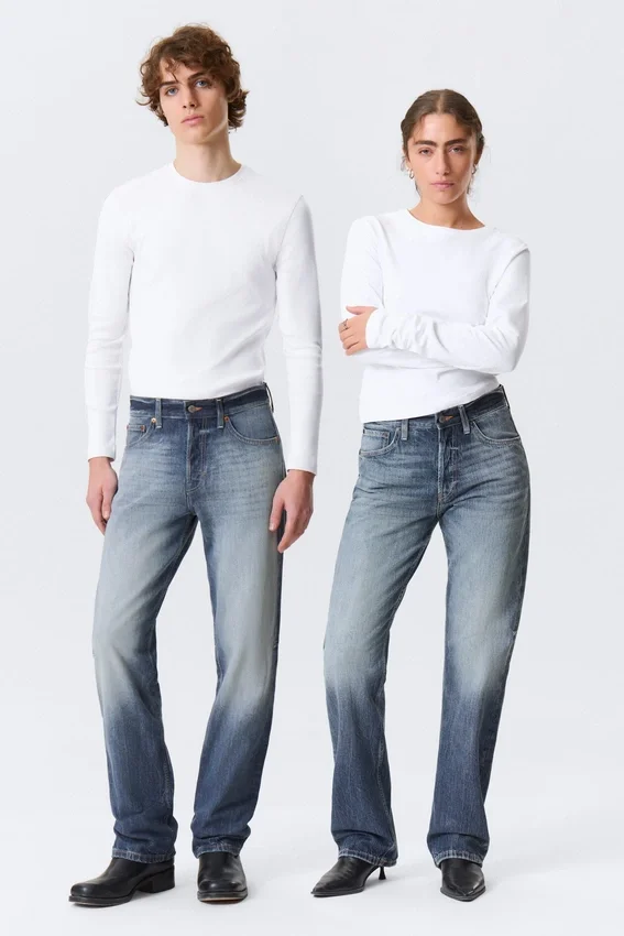 Orbit Mid Rise Regular Straight Jeans – Board Blue – Medium Blue Orbit Mid Rise Regular Straight Jeans – Board Blue – Medium Blue