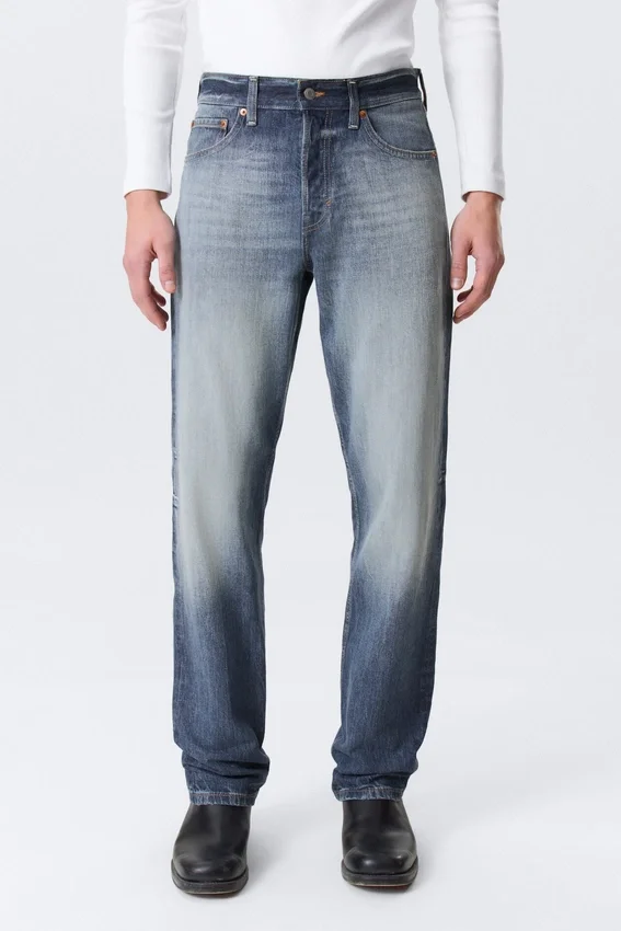Orbit Mid Rise Regular Straight Jeans – Board Blue – Medium Blue Orbit Mid Rise Regular Straight Jeans – Board Blue – Medium Blue
