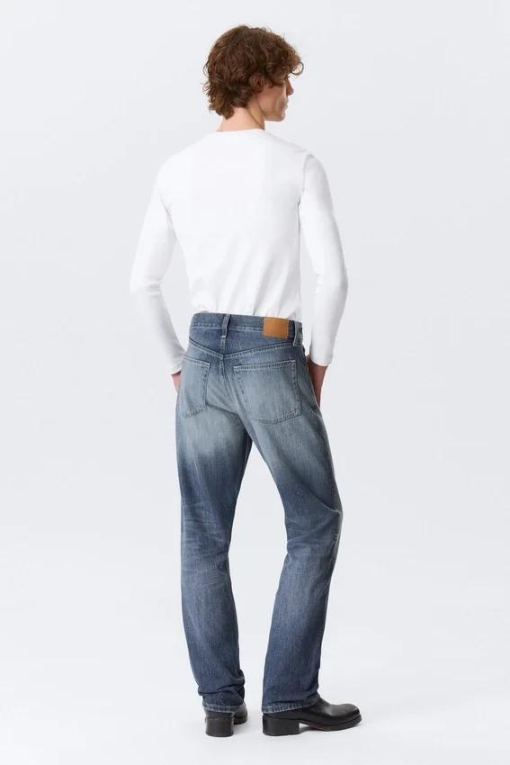 Orbit Mid Rise Regular Straight Jeans – Board Blue – Medium Blue Orbit Mid Rise Regular Straight Jeans – Board Blue – Medium Blue
