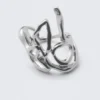 Organic Shaped Ring – Silver Organic Shaped Ring – Silver
