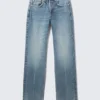 Origin Mid Rise Regular Straight Jeans – Mid Blue – Medium Blue Origin Mid Rise Regular Straight Jeans – Mid Blue – Medium Blue