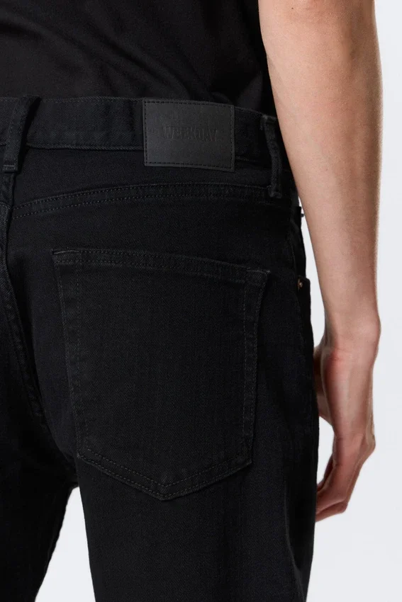Orion Mid Rise Slim Fit Straight Jeans – Black Rinse – Black Orion Mid Rise Slim Fit Straight Jeans – Black Rinse – Black