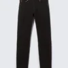 Orion Mid Rise Slim Fit Straight Jeans – Black Rinse – Black Orion Mid Rise Slim Fit Straight Jeans – Black Rinse – Black