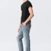 Orion Mid Rise Slim Fit Straight Jeans – Blue Horses – Medium Blue Orion Mid Rise Slim Fit Straight Jeans – Blue Horses – Medium Blue