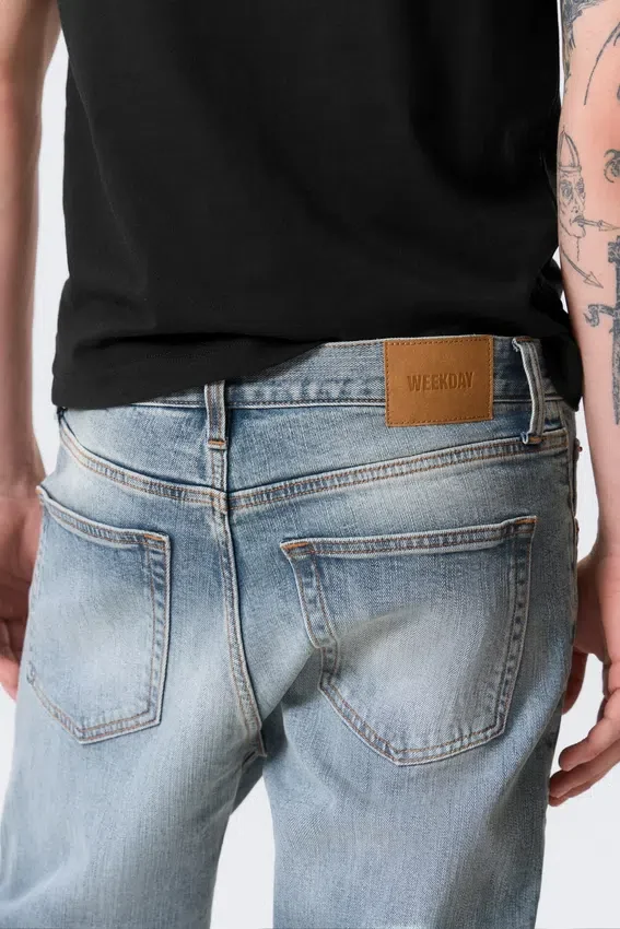 Orion Mid Rise Slim Fit Straight Jeans – Blue Horses – Medium Blue Orion Mid Rise Slim Fit Straight Jeans – Blue Horses – Medium Blue