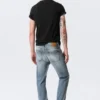 Orion Mid Rise Slim Fit Straight Jeans – Blue Horses – Medium Blue Orion Mid Rise Slim Fit Straight Jeans – Blue Horses – Medium Blue
