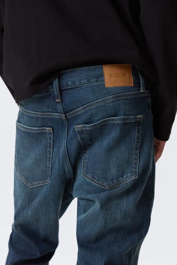 Orion Mid Rise Slim Fit Straight Jeans – Deep Sea Blue – Dark Blue Orion Mid Rise Slim Fit Straight Jeans – Deep Sea Blue – Dark Blue