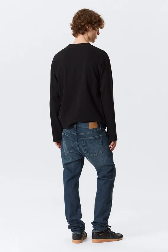 Orion Mid Rise Slim Fit Straight Jeans – Deep Sea Blue – Dark Blue Orion Mid Rise Slim Fit Straight Jeans – Deep Sea Blue – Dark Blue