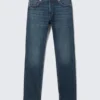 Orion Mid Rise Slim Fit Straight Jeans – Deep Sea Blue – Dark Blue Orion Mid Rise Slim Fit Straight Jeans – Deep Sea Blue – Dark Blue