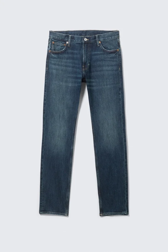 Orion Mid Rise Slim Fit Straight Jeans – Deep Sea Blue – Dark Blue Orion Mid Rise Slim Fit Straight Jeans – Deep Sea Blue – Dark Blue