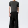 Otis Baggy Pleated Twill Chinos – Black Otis Baggy Pleated Twill Chinos – Black