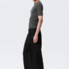 Otis Baggy Pleated Twill Chinos – Black Otis Baggy Pleated Twill Chinos – Black