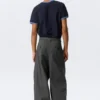 Otis Baggy Pleated Twill Chinos – Dark Grey Otis Baggy Pleated Twill Chinos – Dark Grey