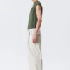 Otis Baggy Pleated Twill Chinos – Light Beige Otis Baggy Pleated Twill Chinos – Light Beige