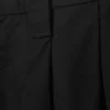 Otis Oversized Pleated Cotton Twill Chinos – Black Otis Oversized Pleated Cotton Twill Chinos – Black