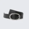 Oval Belt – Black Oval Belt – Black