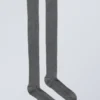 Over-Knee Ribbed Socks – Dark Grey Over-Knee Ribbed Socks – Dark Grey