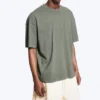 Oversized Boxy T-Shirt – Light Dusty Khaki Green Oversized Boxy T-Shirt – Light Dusty Khaki Green