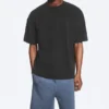 Oversized Boxy T-Shirt – Washed Black Oversized Boxy T-Shirt – Washed Black